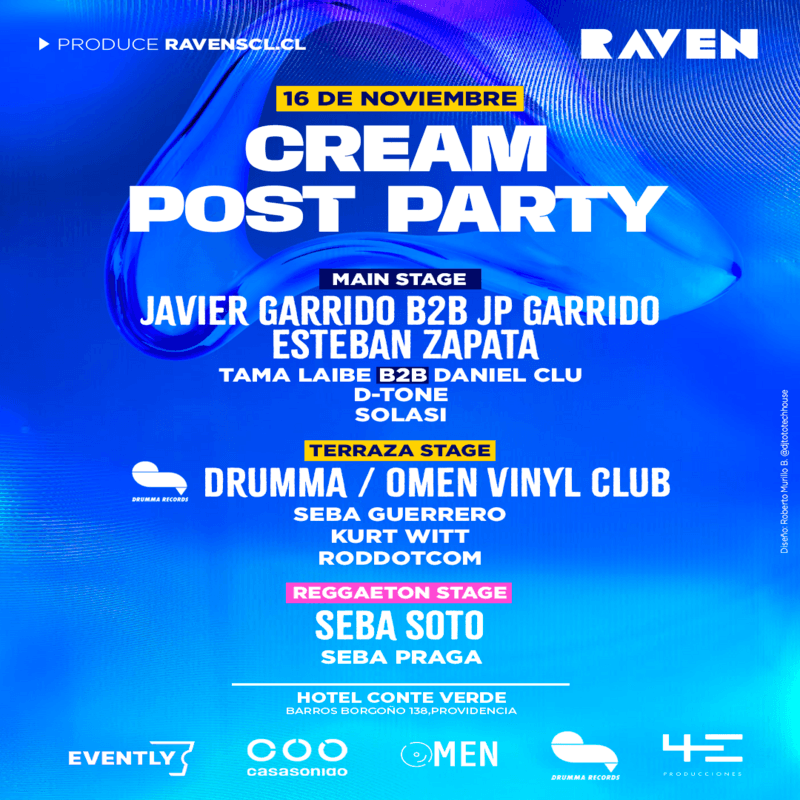 CREAM POST PARTY image}
